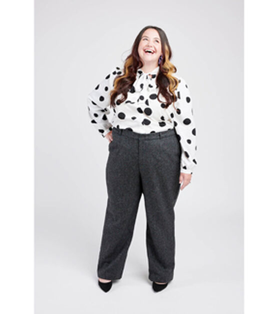 Cashmerette Size 12 to 32 Women's Meriam Trousers Sewing Pattern, , hi-res, image 4