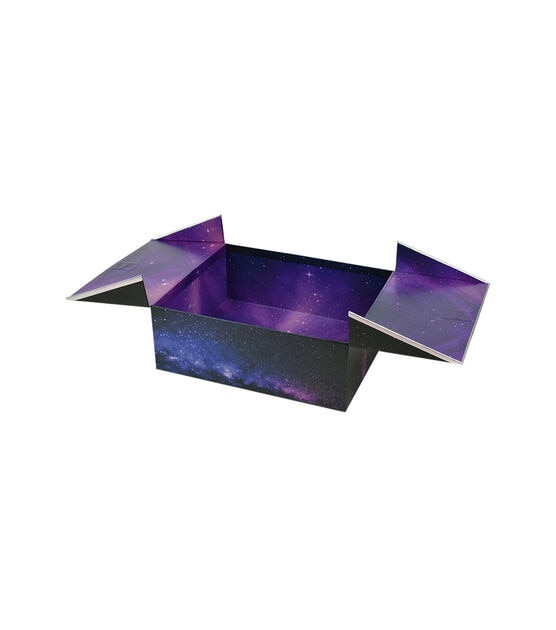11" Galactic Rectangle Box With Double Door Lid by Place & Time, , hi-res, image 2