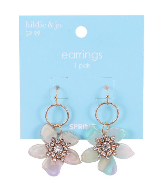 2" Spring Flower Earrings by hildie & jo