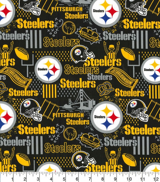 Fabric Traditions Pittsburgh Steelers Cotton Fabric Hometown | JOANN