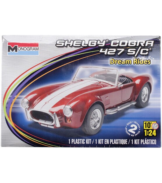 Plastic Model Kit Shelby Cobra 427 1:24