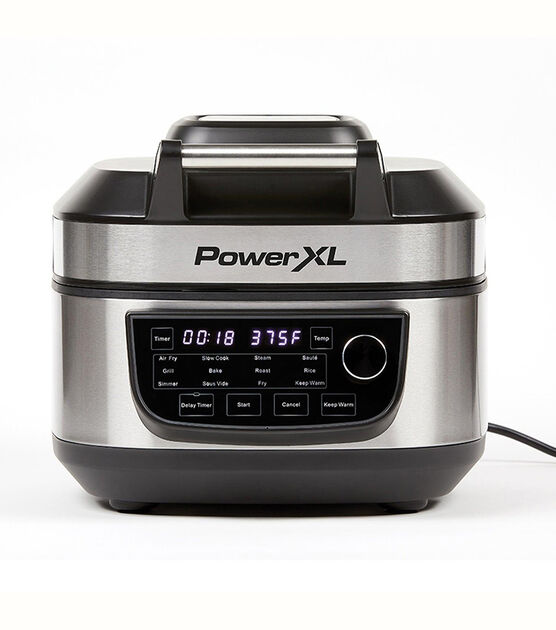 Power XL Digital Grill Air Fryer 12-in-1 Combo 6qt