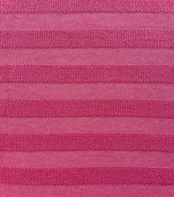 Pink Crochet Knit Apparel Fabric