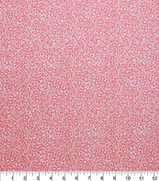 Coral Dots Quilt Cotton Fabric by Keepsake Calico, , hi-res, image 2