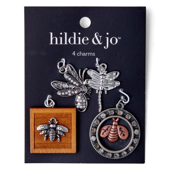 4ct Silver Bug Charms by hildie & jo