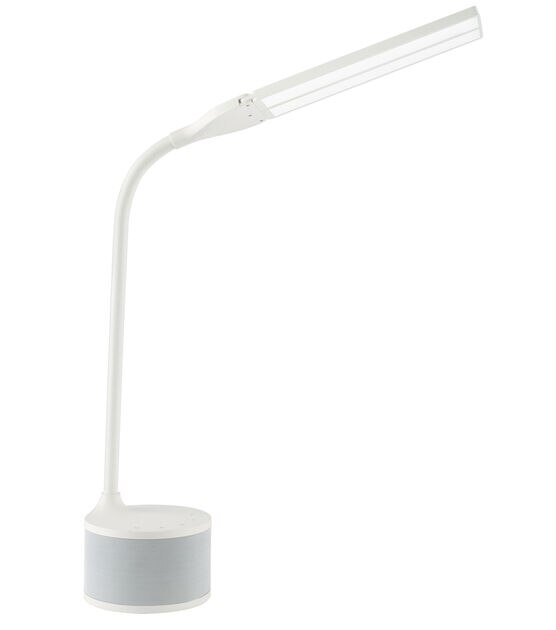 OttLite Dual Head LED Desk Lamp With Bluetooth Speaker, , hi-res, image 4