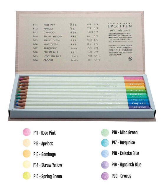 Tombow Irojiten Color Pencil Dictionary, Woodlands 30PK, , hi-res, image 3
