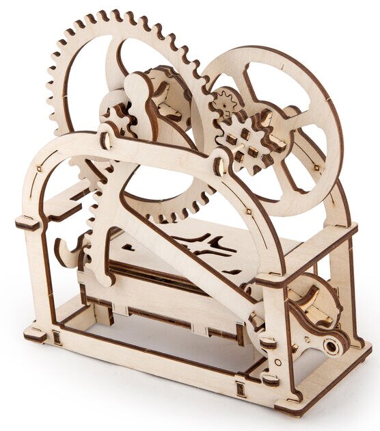 UGears Wooden 3D Mechanical Etui Box Model Kit, , hi-res, image 3