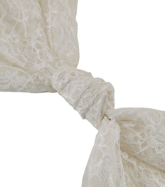 Ivory Lace Fabric by Casa Collection