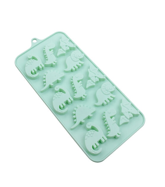 4" x 9" Silicone Dinosaur Candy Mold by STIR, , hi-res, image 4