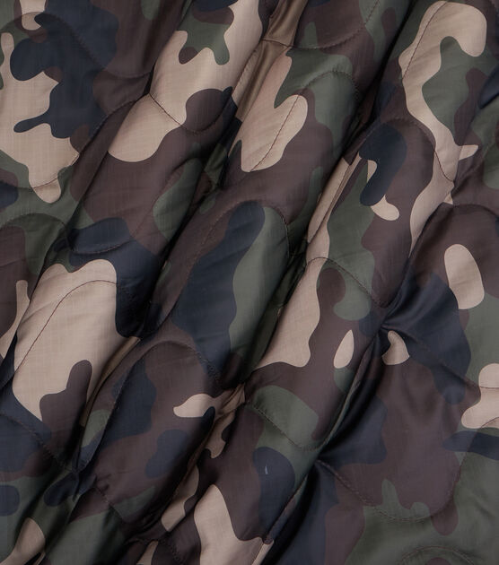 Quilted Rip-Stop Camouflage Utility Fabric | JOANN