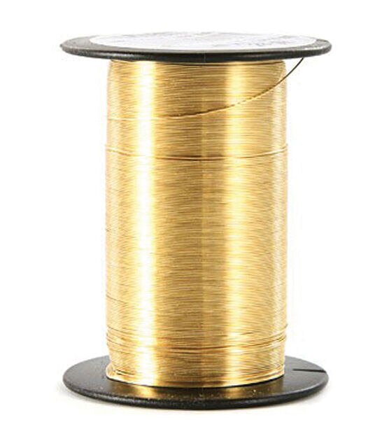 28 Gauge Wire 35 Yards Pkg Gold