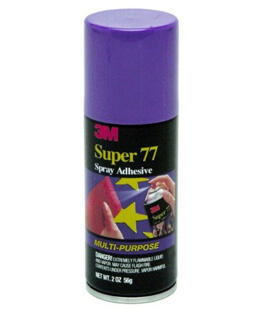 Super 77 Multi Prpose Spray Adhesive 4Oz