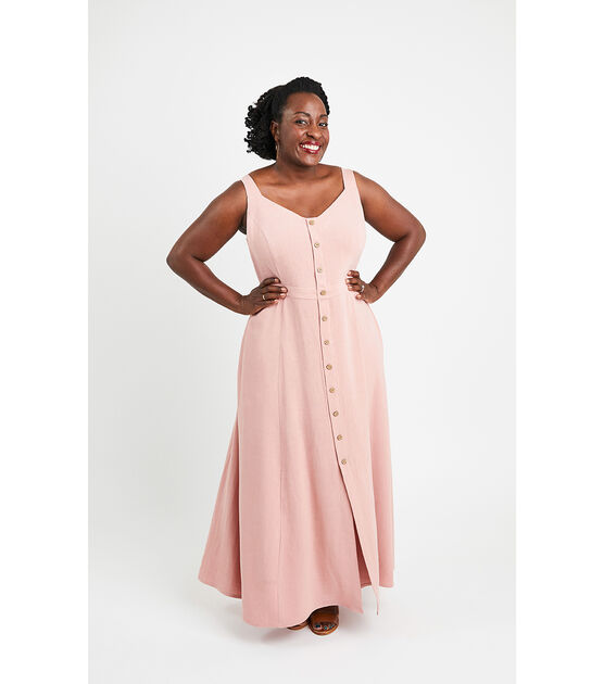 Cashmerette Size 12 to 32 Holyoke Maxi Dress & Skirt Sewing Pattern, , hi-res, image 4