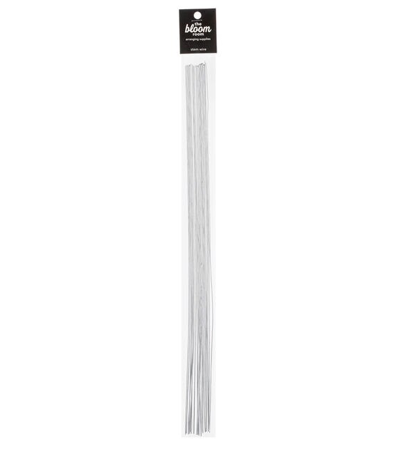 18 Gauge Silver Stem Wires 30pk by Bloom Room