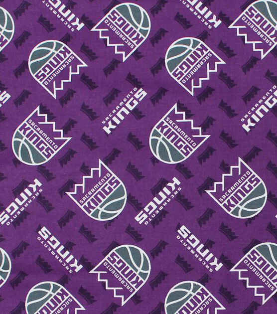 Sacramento Kings Cotton Fabric Logo Toss