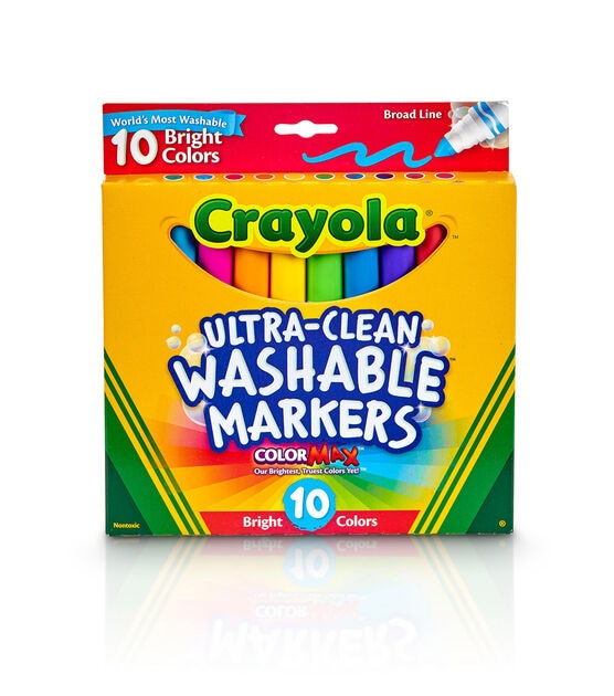 Crayola 7 Bright Ultra Clean Markers 10ct
