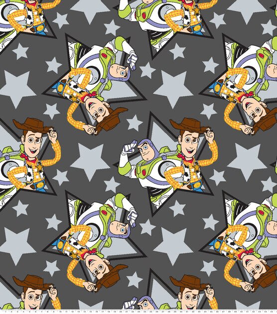 Disney Toy Story Fleece Fabric Star