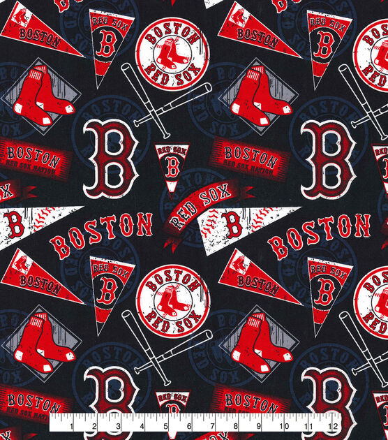 Fabric Traditions Boston Red Sox Cotton Fabric Vintage, , hi-res, image 2