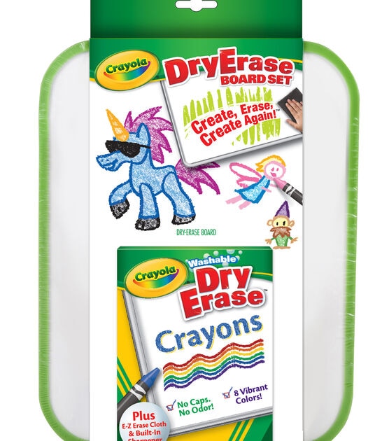 Busy Kids Learning Crayola Dry Erase Board Set