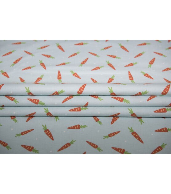 POP! Super Snuggle Tossed Carrots Flannel Fabric, , hi-res, image 4