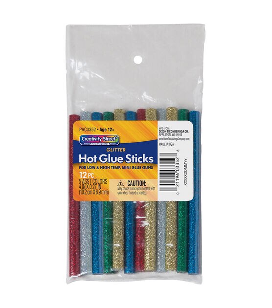 Ewparts 50 Pieces Glitter Glue Sticks for Hot Glue Gun 10 Colors Hot Gule  Stick Glitter Glue Sticks for Glue Gun Mini Hot Glue Sticks Hot Melt Glue