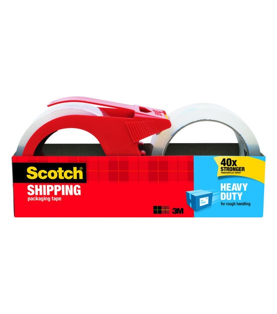 Scotch 2 pk Heavy Duty Shipping Packing Tapes