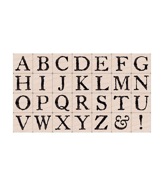 Legacy Letters Alphabet Stamps