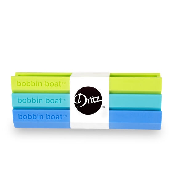 Dritz Bobbin Boat Trio, Assorted, 3-Pack