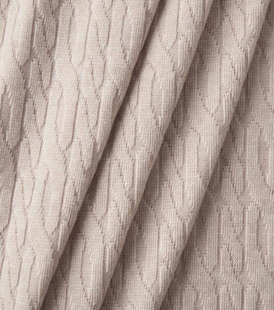 Athleisure Cable Knit Fabric, , hi-res, image 15