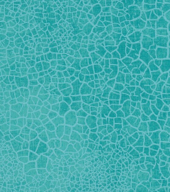 Turquoise Snake Blender Quilt Cotton Fabric by Keepsake Calico