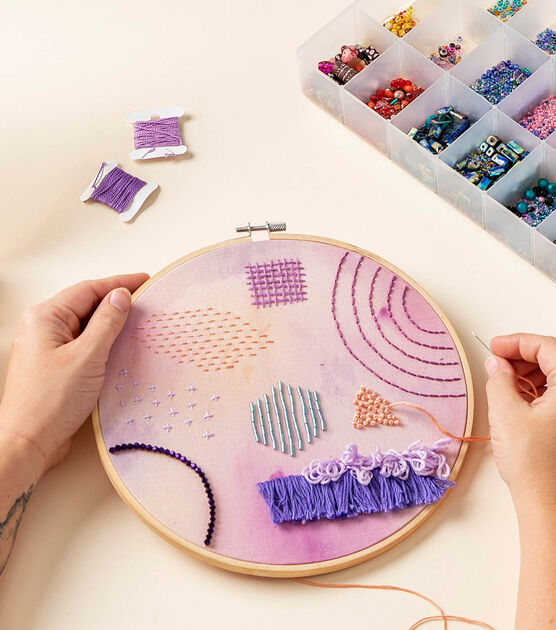 Abstract Textural Embroidery