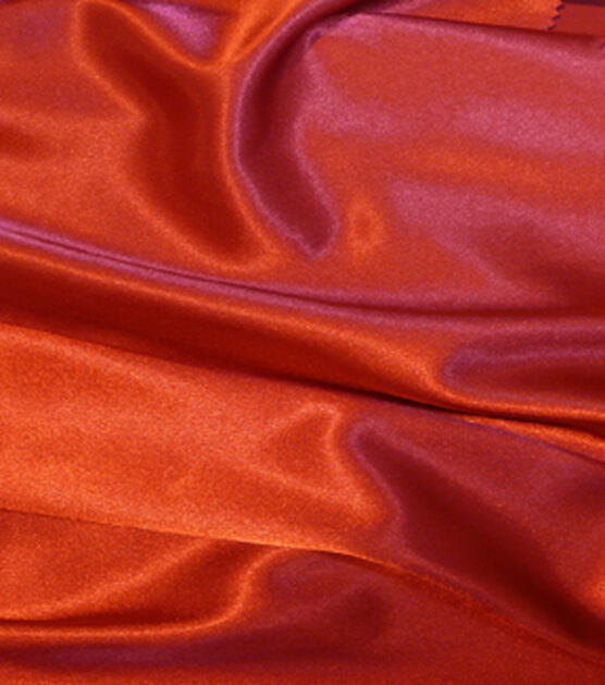 Casa Collection Fabric-Stretch Satin Tango Red