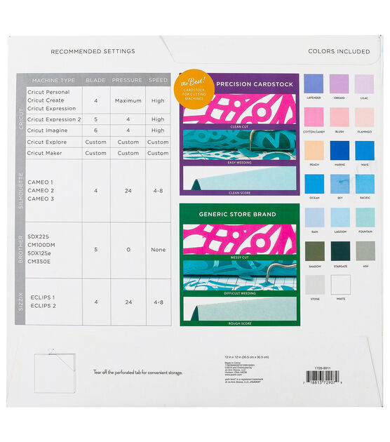 60 Sheet 12" x 12" Winter Precision Cardstock Paper Pack by Park Lane, , hi-res, image 3