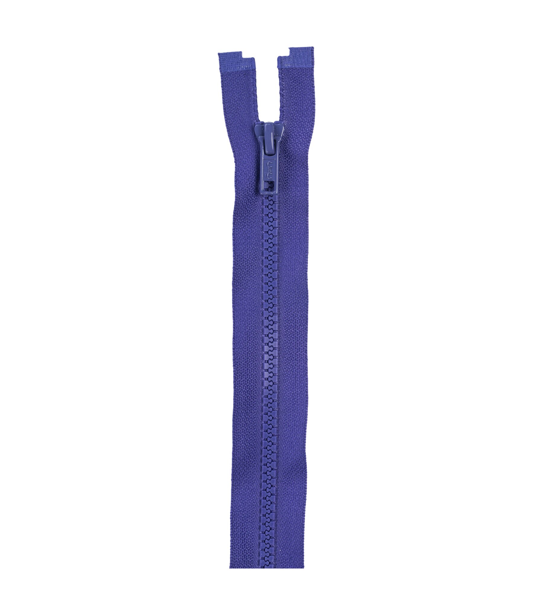 Coats & Clark 26'' Molded Separating Sport Zipper, Light Purple, hi-res