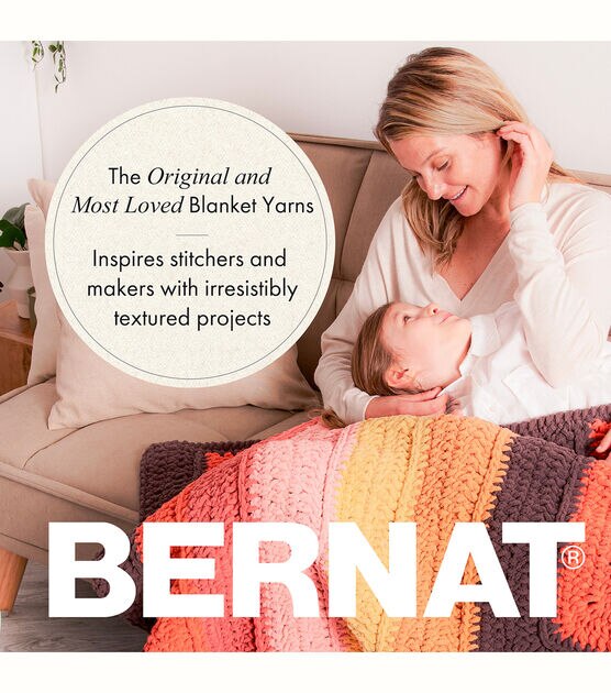 25+ Bold & Beautiful Bernat Blanket Yarn Crochet Patterns - love. life. yarn .