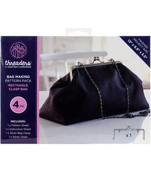 Bag Making Purse Supplies Joann Crafter S Companion Threader Bag Making Kit With Rectangle Clasp