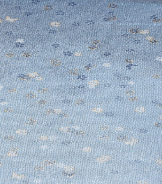 Camila Ombre Flowers Premium Cotton Fabric, , hi-res, image 3