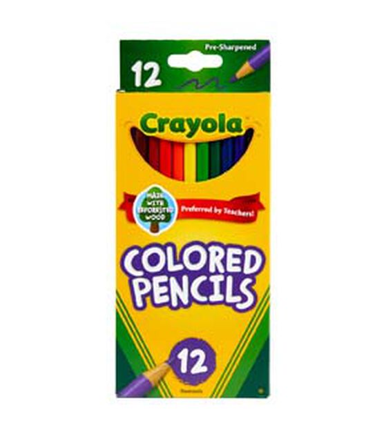 Crayola 12ct Bright Long Colored Pencils