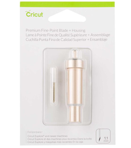 Cricut 1mm Premium Fine Point Blade & Housing 2ct