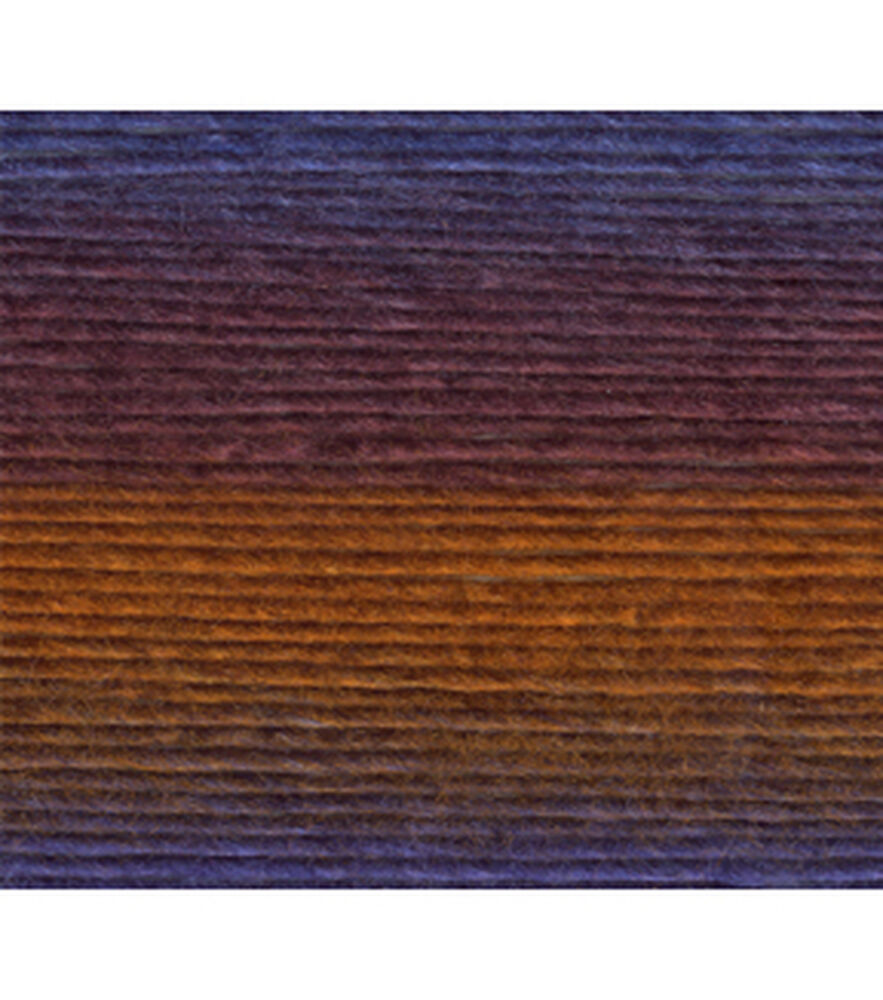 Lion Brand Landscapes 147yds Worsted Acrylic Yarn, Mountain Range, swatch, image 5