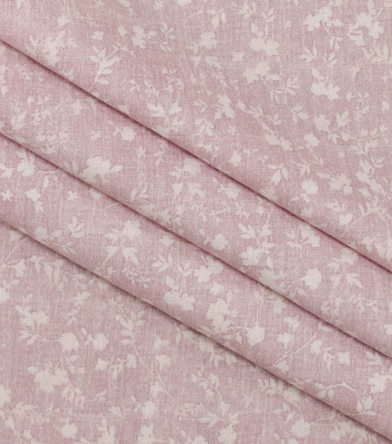 Floral Vines on Mauve Quilt Cotton Fabric by Keepsake Calico, , hi-res, image 2