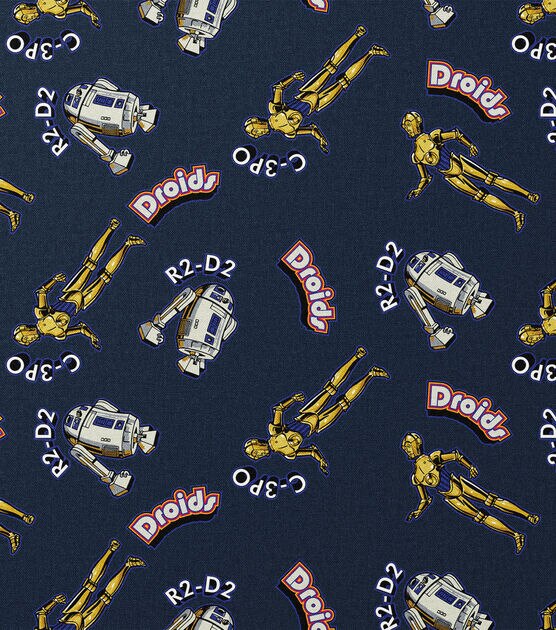 Star Wars Droids Character Toss Cotton Fabric, , hi-res, image 2