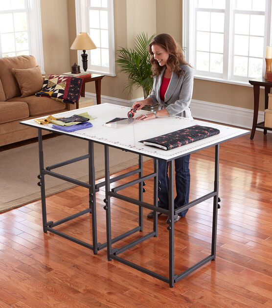 Sullivans Adjustable Add a Table Craft Table, , hi-res, image 6