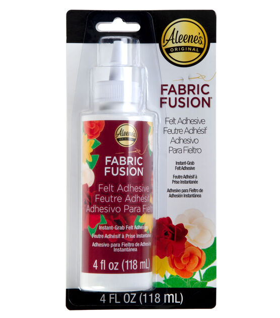 Aleene's Fabric Fusion Adhesive, Premium Clear Permanent Fabric Glue, .66  fl oz