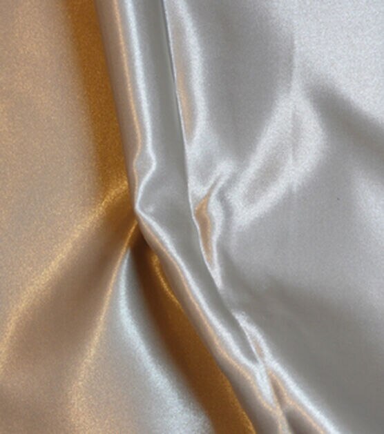 Casa Collection Shiny Satin Fabric Silver Lining, , hi-res, image 2