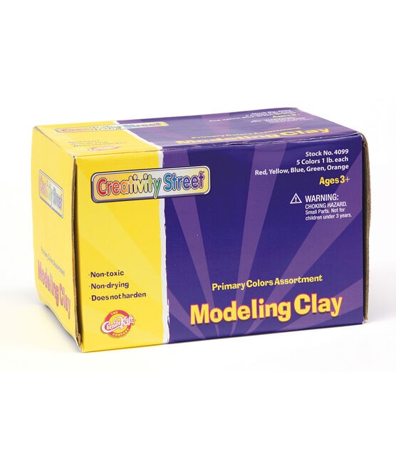 Creativity Street 80oz Primary Assorted Modeling Clay