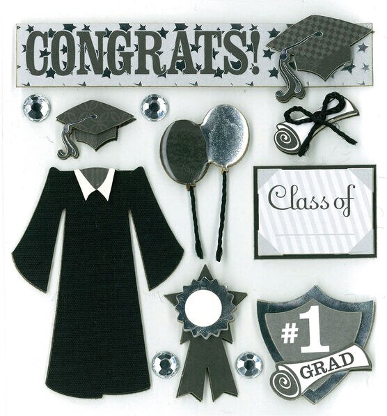 Craft Essential The Graduate Card Embellishments