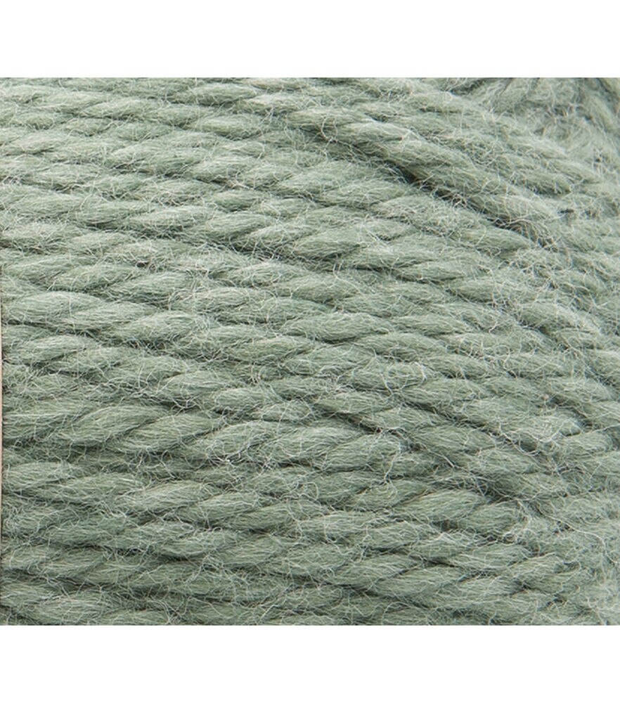 Lion Brand Re-Spun Thick & Quick 223yds Super Bulky Polyester Yarn, Spruce, swatch, image 9