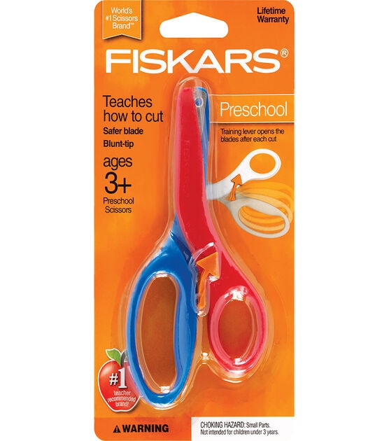 Fiskars 7" Preschool Training Scissors